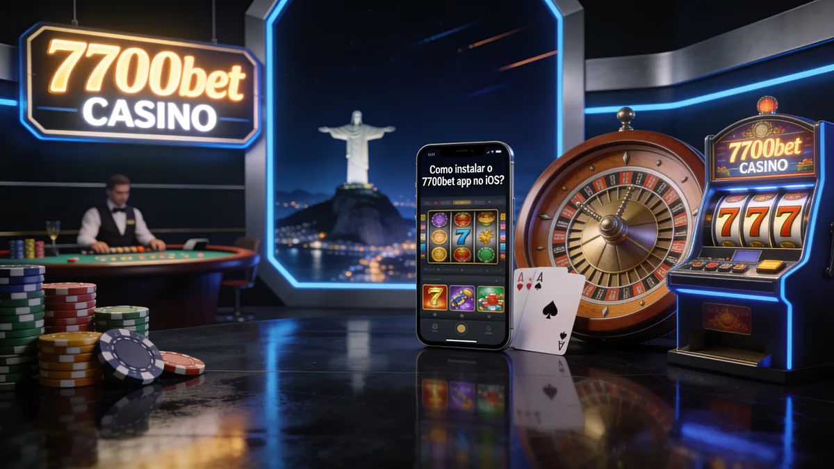 Como instalar o 7700bet app no iOS? para jogadores no Brasil