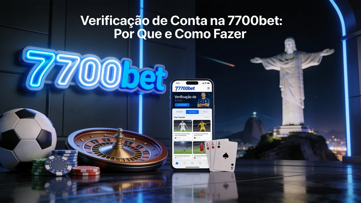 Verificação de Conta na 7700bet: Por Que e Como Fazer: guia de 7700bet para jogadores no Brasil